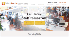 Desktop Screenshot of ittalentsearch.com